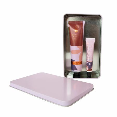 Wanderflower dárková sada pro hebké ruce a rty Soothing Hand & Lip Gift Set, Jasmin & Neroli, 2ks