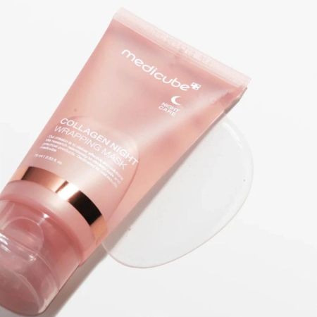 Medicube slupovací noční pleťová maska s kolagenem, Collagen Night Wrapping Mask, 75ml