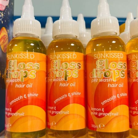 Sunkissed olej na vlasy před mytím Gloss Drops Hair Oil, 100ml