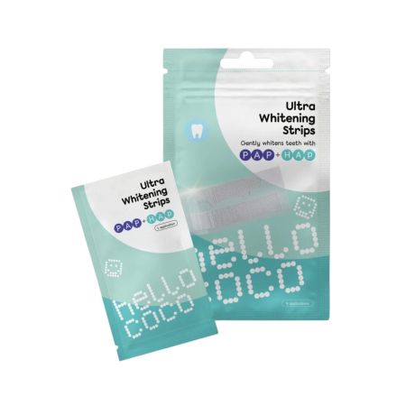 hello coco ultra bělicí pásky na zuby, PAP Ultra Whitening strips 
