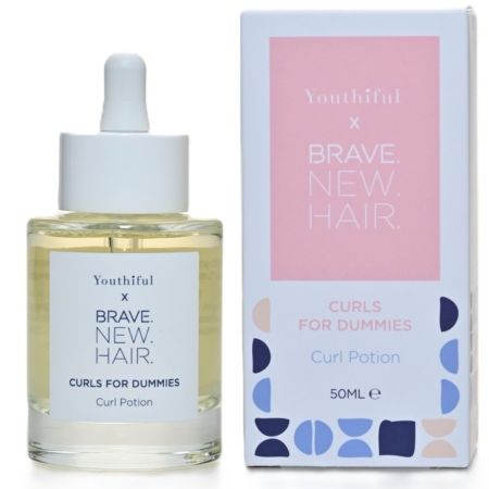 Brave New Hair vlasové sérum pro vlnité a kudrnaté vlasy, Curls for Dummies Potion, 50ml