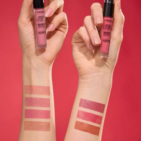 Deborah Milano třpytivá tekutá tvářenka a rtěnka 2v1 Easy Color, 4,6g