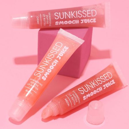 Sunkissed třpytivý balzám na rty s peptidy, Smooch Juice Shimmering Lip Butter,17 ml