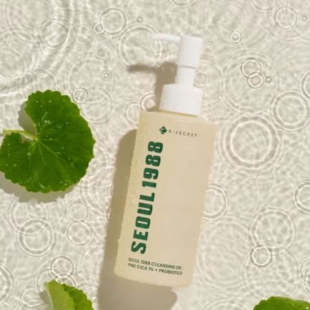 K-Secret čistící pleťový olej, Seoul 1988 Cleansing Oil: Pine Cica 1% + Probiotics, 200ml