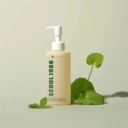 K-Secret čistící pleťový olej, Seoul 1988 Cleansing Oil: Pine Cica 1% + Probiotics, 200ml