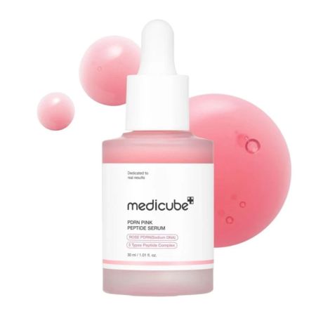 Medicube pleťové sérum s polynukleotidy a peptidy, PDRN Pink Peptide Serum, 30ml