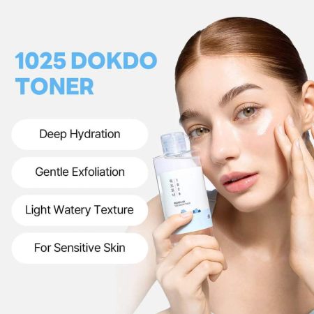 Round Lab exfoliační hydratační pleťový toner 1025 Dokdo Toner, 500ml