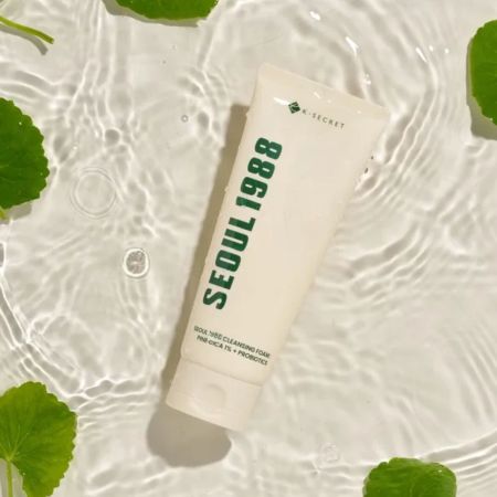 K-Secret čisticí pleťová pěna, Seoul 1988 Cleansing Foam: Pine Cica 1% + Probiotics, 150ml