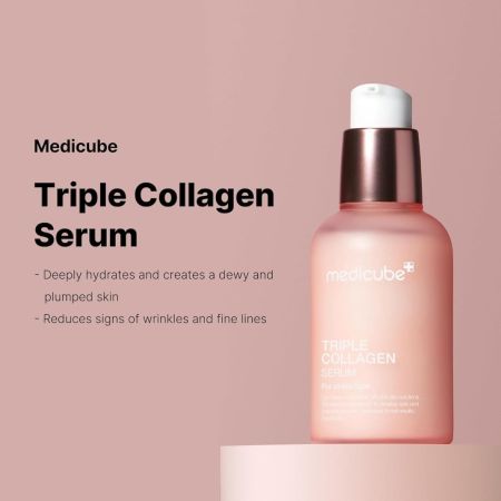 Medicube obnovující pleťové sérum s kolagenem, Triple Collagen Serum 4.0, 55ml