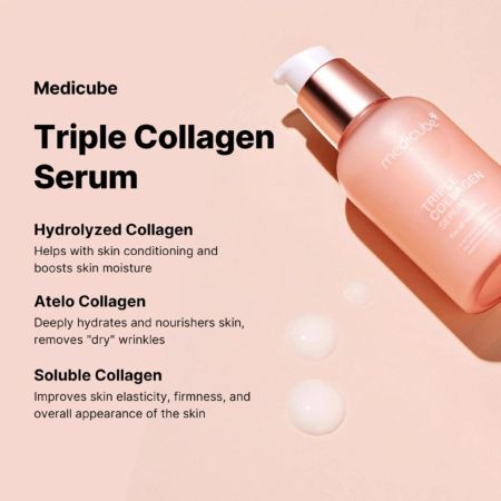 Medicube obnovující pleťové sérum s kolagenem, Triple Collagen Serum 4.0, 55ml