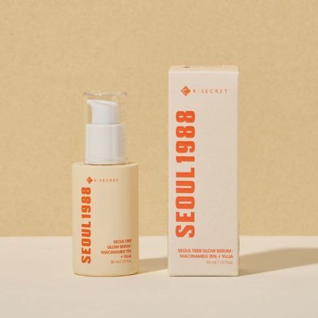K-Secret rozjasňující pleťové sérum, Seoul 1988 Glow Serum: Niacinamide 15% + Yuja, 30 ml