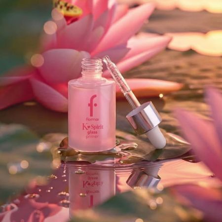 Flormar báze pod make-up s glass-skin efektem, K-Spirit Glass Primer, Transparent, 30ml