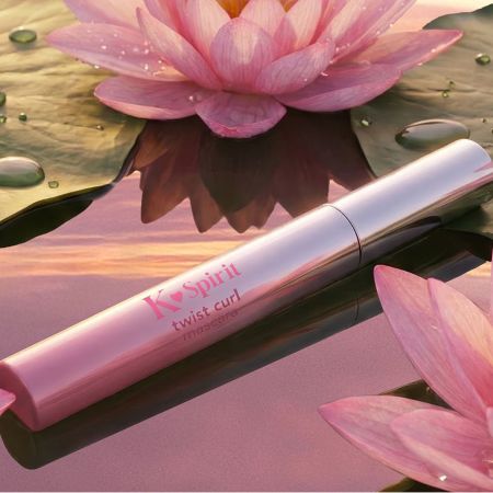 Flormar řasenka s kovovým kartáčkem, K-Spirit Twist Curl Mascara, Black, 7ml