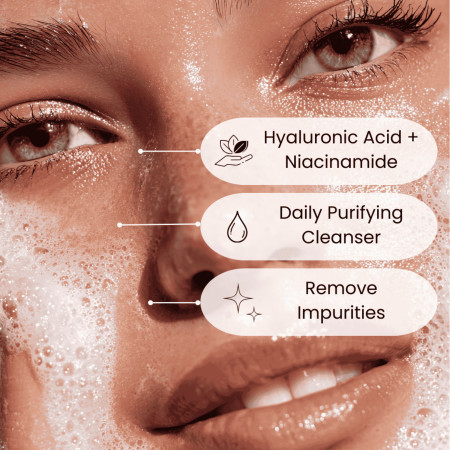 Face Facts jemná čisticí pleťová pěna s peptidy, Peptide - Detox Foam, 150ml