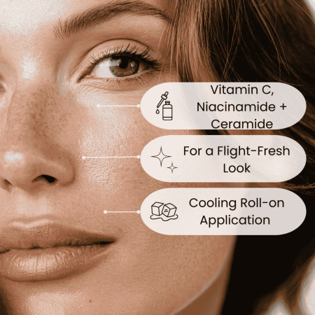 Face Facts hydratační a rozjasňující pleťové sérum, Friday Social - Jet Set Glow Serum, 30ml