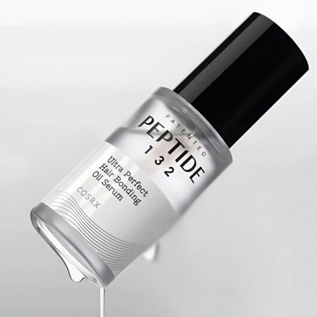 COSRX vyživující olejové sérum na vlasy s peptidy, Peptide-132 Ultra Perfect Hair Bonding Oil Serum, 28ml