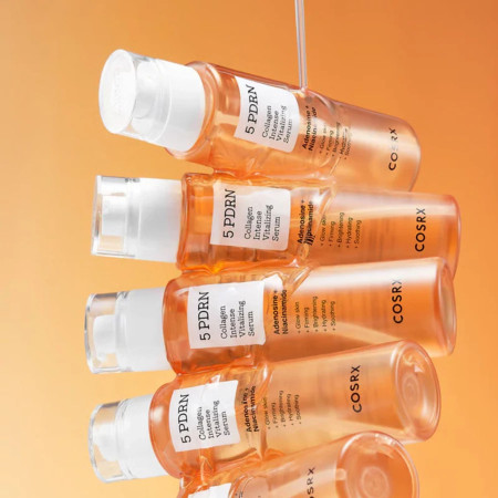 COSRX intenzivní revitalizační kolagenové pleťové sérum, 5 PDRN Collagen Intense Vitalizing Serum, 100ml