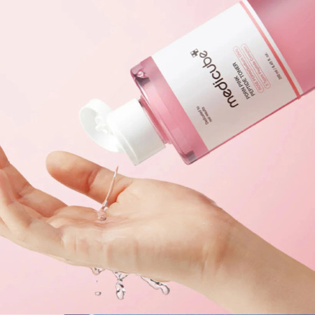 Medicube pleťový toner s polynukleotidy a centelou, PDRN Pink Cica Soothing Toner, 250ml