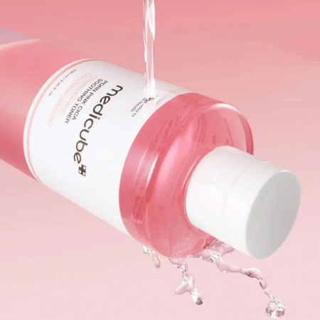 Medicube pleťový toner s polynukleotidy a centelou, PDRN Pink Cica Soothing Toner, 250ml