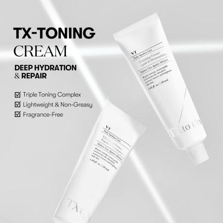 VT Cosmetics rozjasňující pleťový krém s kyselinou tranexamovou, TX-Toning Cream, 50ml