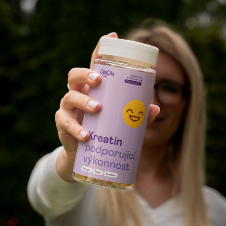OlaOla kreatin podporující výkonnost, 60 želé bonbónů