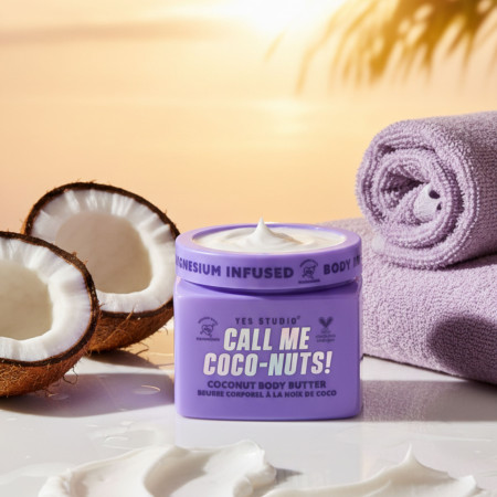 Yes Studio šlehané tělové máslo, Call Me Coco-Nuts, 400g