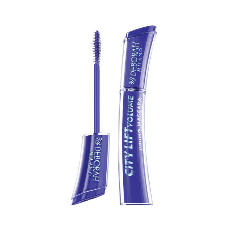Deborah Milano tubing řasenka, City Lift Tubing Mascara - Volume & Lift, Blue, 11ml