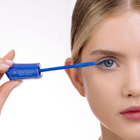 Deborah Milano tubing řasenka, City Lift Tubing Mascara - Volume & Lift, Blue, 11ml