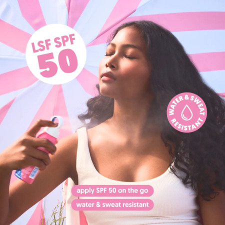 AN&D neviditelný ochranný sprej SPF50 na pleť a tělo, Clear Sun Spray, 100ml