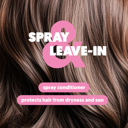 AN&D pečující mlha na vlasy s ochranou SPF30, Leave-in SPF Hair Mist, 100ml