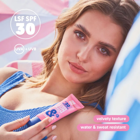 AN&D transparentní ochranný pleťový balzám, Invisible Sun Balm SPF30, 50ml