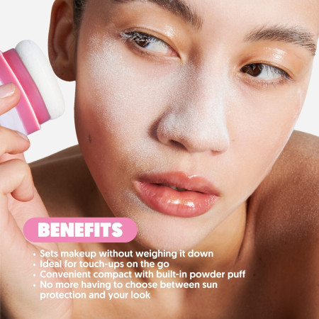 AN&D ochranný zmatňující fixační sypký pudr s SPF30, Magic Matte SPF Powder, 10g 