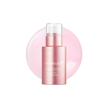 Medicube pleťové sérum s polynukleotidy a exosomy, PDRN Pink Exosome Shot Serum 7500, 30ml