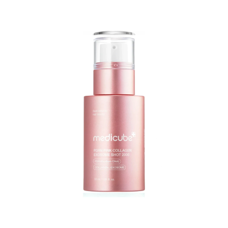 Medicube pleťové sérum s polynukleotidy a exosomy, PDRN Pink Exosome Shot Serum 2000, 30ml