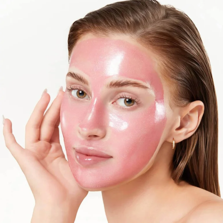 Medicube slupovací noční pleťová maska s PDRN a kofeinem, Pink Caff. Night Wrap. Mask 75ml