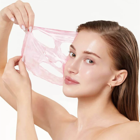 Medicube slupovací noční pleťová maska s PDRN a kofeinem, Pink Caff. Night Wrap. Mask 75ml