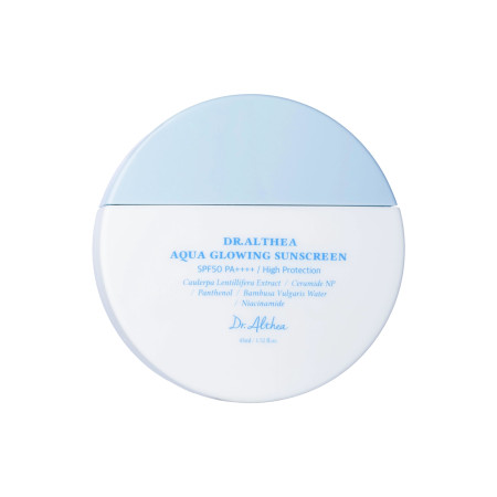 Dr. Althea hydratační opalovací pleťový krém SPF50+ PA++++, Aqua Glowing Sunscreen, 45ml