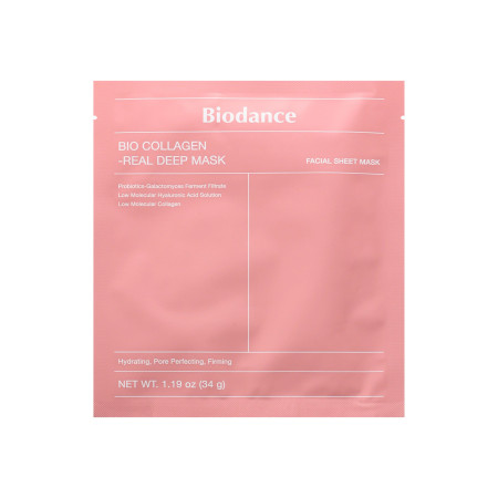 Biodance intenzivní hydrogelová maska pro hydrataci pleti a minimalizaci pórů, Deep Mask, 1ks