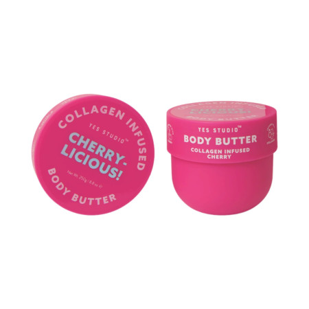 Yes Studio tělové máslo s vůní třešní, Cherry Licious, 250g
