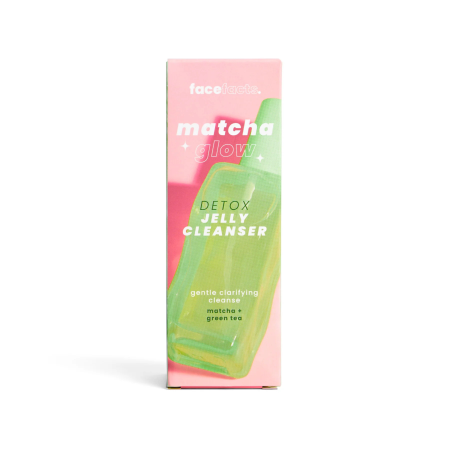 Face Facts čistící pleťový jelly gel, Matcha Glow Detox Jelly Cleanser, 150ml