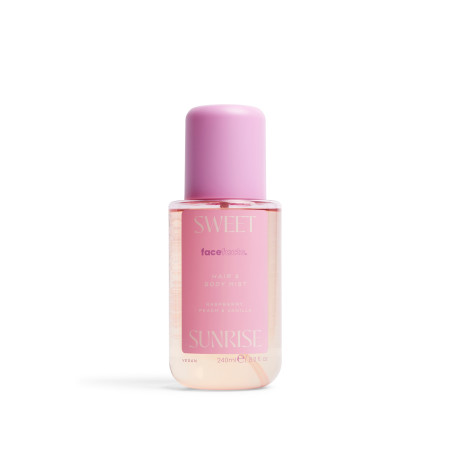 Face Facts voňavá mlha na vlasy a tělo, Hair & Body Mist - Sweet Sunrise, 240ml