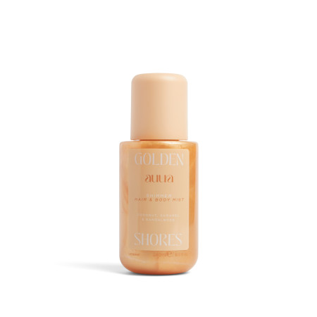 Face Facts voňavá třpytivá mlha na vlasy a tělo Auura Shimmer - Golden Shores, 240ml