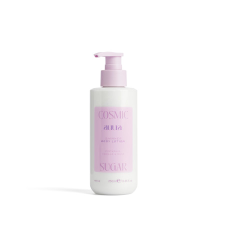 Face Facts třpytivé tělové mléko, Auura Shimmer Body Lotion - Cosmic Sugar, 250ml
