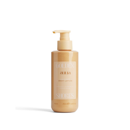 Face Facts třpytivé tělové mléko, Auura Shimmer Body Lotion - Golden Shores, 250ml