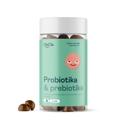 OlaOla želé probiotika s prebiotiky, 60 želé bonbónů