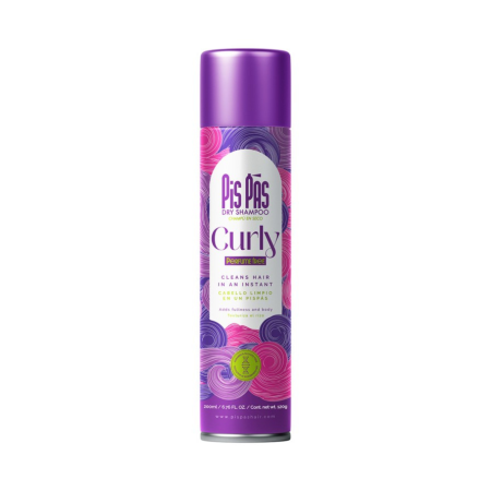 Pis Pas suchý šampon na vlasy, Curly, 200ml