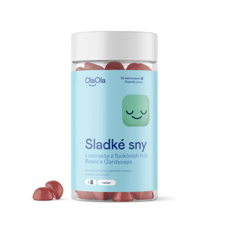 OlaOla želé Sladké sny s extrakty z čínských hub, 60 želé bonbónů