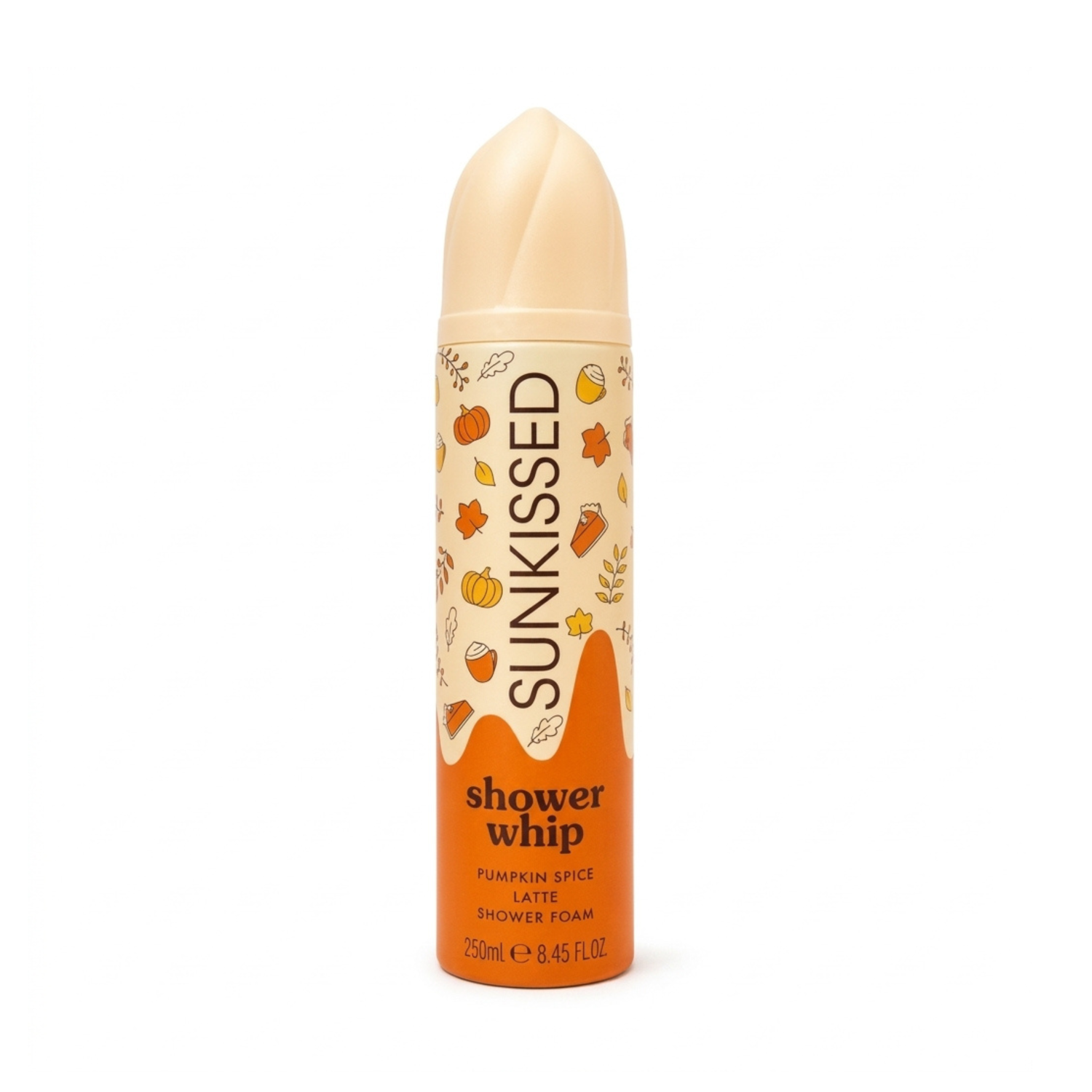Sunkissed šlehačková sprchová pěna Shower Whip Pumpkin Spice Latte, 250ml