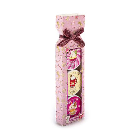 Tri Coastal sada voňavých tělových másel ve vánočním dárkovém balení, 3x50ml
