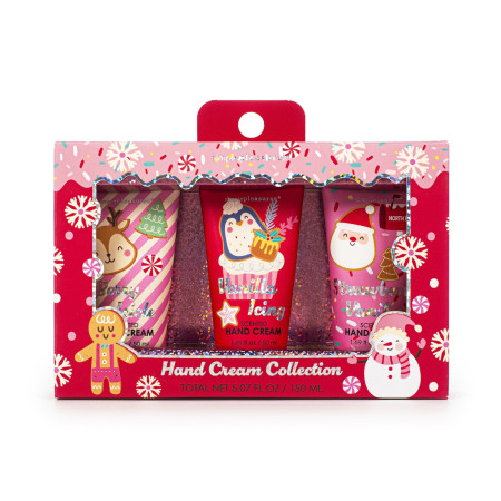 Tri Coastal sada voňavých krémů na ruce ve vánočním dárkovém balení, Hand Cream Collection